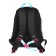 School backpack, 40 x 25 x 13 cm, Grizzly, ergonomic back, laptop department, black