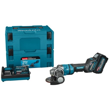 Battery Ushm Makita GA0550GT101, 40 V, 5 Ah, 125 mm, 11000 rpm, smooth start