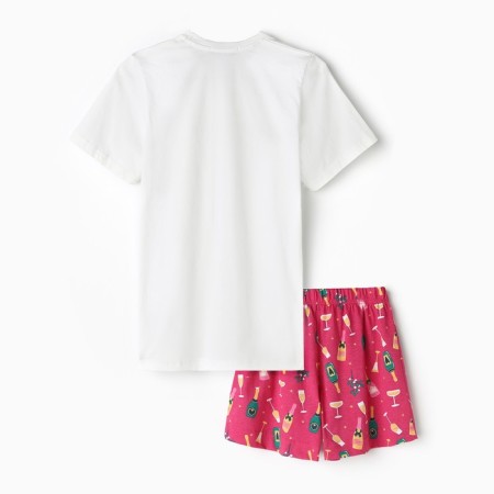 Women's pajamas (T-shirt and shorts) KAFTAN PARTY TIME, size 44-46-10