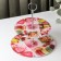 Fruitor Glass Buy-tier round 2-tier shade “Sweets”, D = 25/20 cm