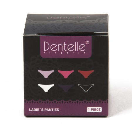 Panties female Braziliano, black color, size 44 (s)-8