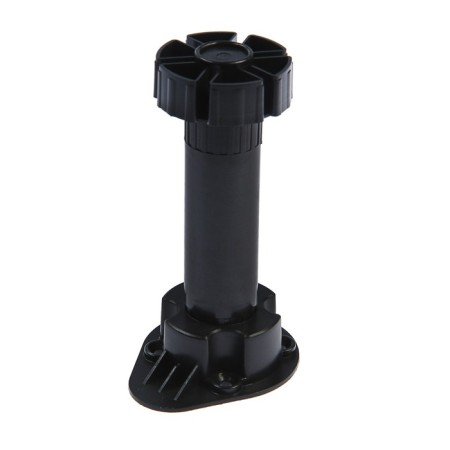 Adjustable support h = 120-150 mm, black, 50 pcs