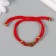 Bracelet Feng Shui "Coins" adjustable length
