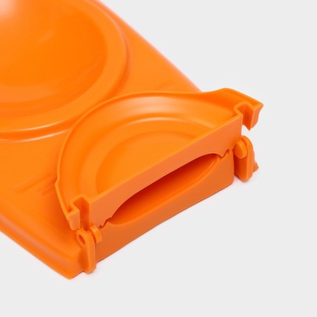 Form for sculpting dumplings Dolyan, 23 × 12 × 8 cm, Orange color-6