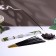 Incense Zed Black "Eucalyptus Eucalyptus", 8 wands to the pack, tetrahedral