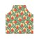 Apron kitchen with a photo print "Water Balls on the Christmas tree", adjustable, size OS