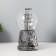 Plasma ball "Pisa tower" gray 14x10x16 cm Risalux