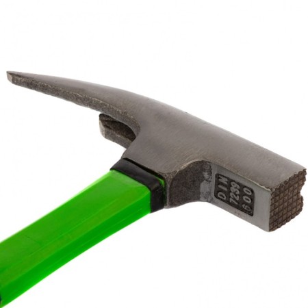 Roofer's hammer Sibrtekh 10628, Fiberglass Rightened Handle, 600 g-2