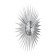 Watch walls, series: openwork, "Wallita", smooth move, D-70 cm, dial 22 cm