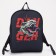 School Youth Backpack 27x14x38, Danger, Dinosaur, Black