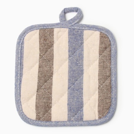 Set of kitchen. Dolyana strip ts.Ser/syn, mittens-prich.28x17cm, take 17x17 50% p/e 50% HL-3