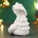 Figure for coloring "Snake with a Christmas tree", 8x6cm