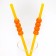 Pumplings "Pumpkin", Orange color, set 6 pcs.