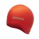 ATEMI EC102 swimming cap, silicone with “ears”, red color