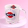 Set "Dream", soft toy in a mug, bear, color mix