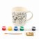 Set of mug for the coloring "snake and garland", 300 ml