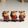 Polystone souvenir "Losik in a red outfit with gifts" MIX 4.5x3.5x6.5 cm