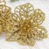 Artificial flowers "lily shine" 60x10 cm, gold