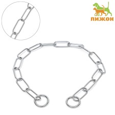 Collar - Metal strand, welded chain, long link, 70 cm, wire thickness 4 mm
