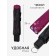 Umbrella fur r49/56 10pp 4sl eponge in/u uf lameleon flowers round hand s/cut mixt