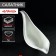 Porcelain salad Magistro "Blanche", 38 × 15.5 cm, white color