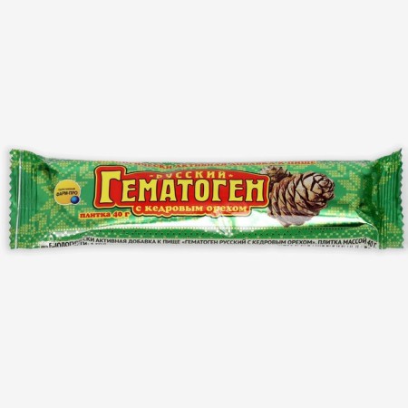 Russian hematogen with cedar nut, 40 g-3