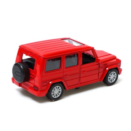 The machine "SUV", 1:32, inertia, light and sound effects, red color-3