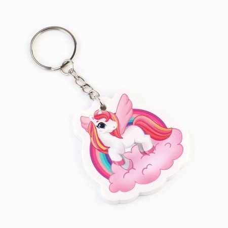 Key keychain "Unicorn", 10.2 x 4.9 cm-1