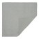 Serving napkin made of gray flax in gray color Essential, size 45x45 cm