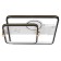Luer with DPD "Simp" LED 130W black and white 50x50x10 cm Bayerlux