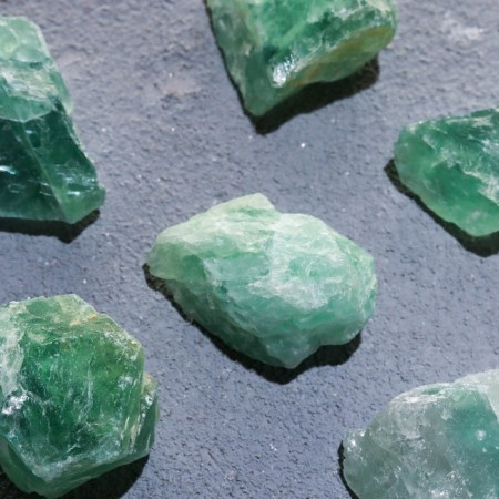 Set for creativity "Green Fluorite", crystals, fraction 2-3 cm, 100 g-1