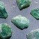 Set for creativity "Green Fluorite", crystals, fraction 2-3 cm, 100 g