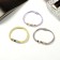 Hair elastic band "Auriol" 5 cm, mix