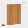 Cutting board MAGISTRO, 40 × 30 × 1.2 cm, oak