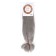 Soft Dreads Kanecalon is monophonic, corrugated, 60 cm, 100 g, dark gray color (#Gray)