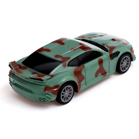 Radio -controlled car "Terrible Reiser", 1:20, light effects, green color-2