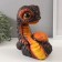New Year's figure "Snake Gummi" 22 x 16 x 18 cm.
