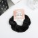 Hair elastic band "Orbit" Tenderness, 9 cm, black