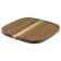 Serving dish Liberty Jones Tibo, Acacia, 21x21 cm