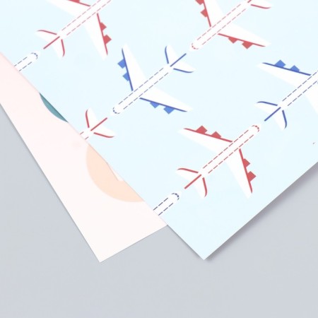 Scrapbooking paper bilateral "transport" density 180 g 30.5x32 cm-4