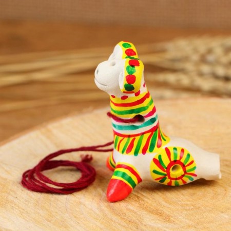 Filimonovskaya toy - whistle "Baran"-2