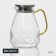 Glass jug with a metal cover Magistro "Ice", 1.8 liters