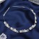 Hair accessory "Judy" Flower Tenderness, 26 cm, silver