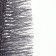 New Year's decor "Fir tree in silver color with sparkles" 8 × 8 × 30 cm