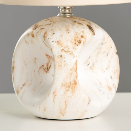 Lamp table ceramics E14 40W 220V "Sand time" under marble 30x19.5x19.5 cm Risalux-3