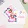 Postcard "Happy Birthday! The most beautiful!" Doll, A5