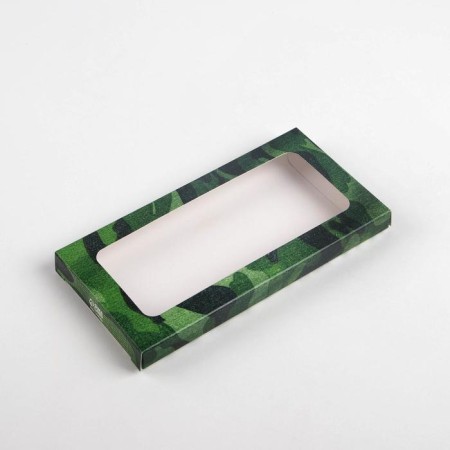 Chocolate box, confectionery packaging, “23”, with a window, 17.3 x 8.8 x 1.5 cm-1
