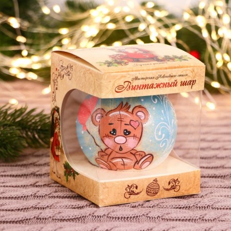 Christmas ball D-8 cm "Toy"-1