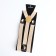 Adults adults, width 2.5 cm, beige color