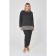 Women's tunic, size 62, black color
